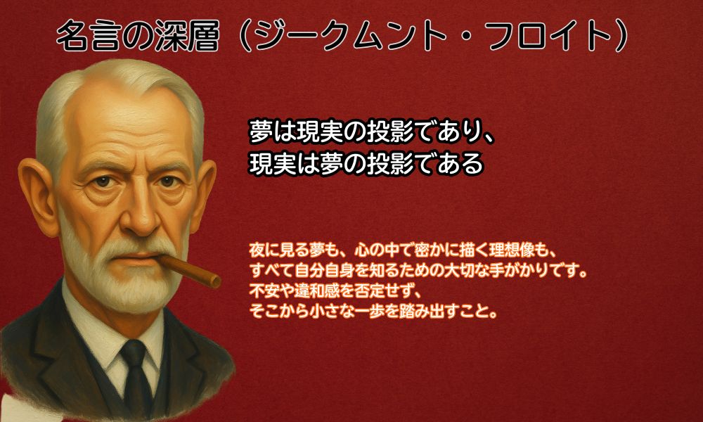 夢は現実の投影