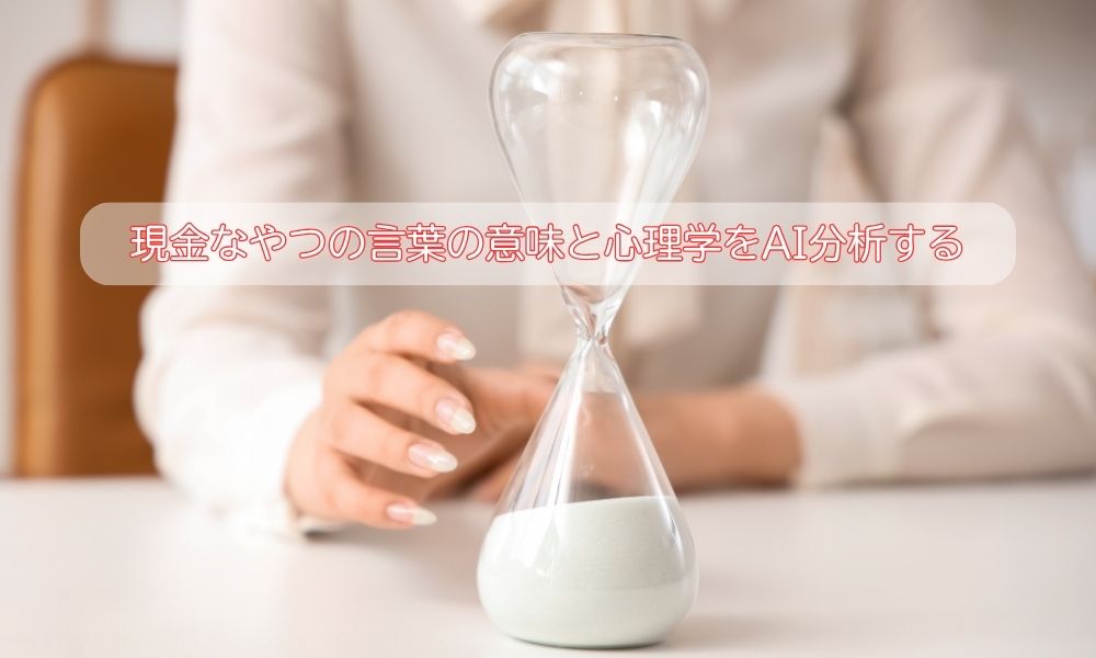 現金なやつの真理