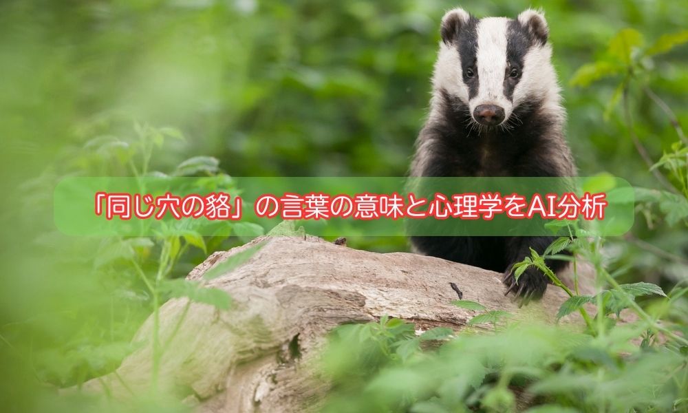 同じ穴の貉